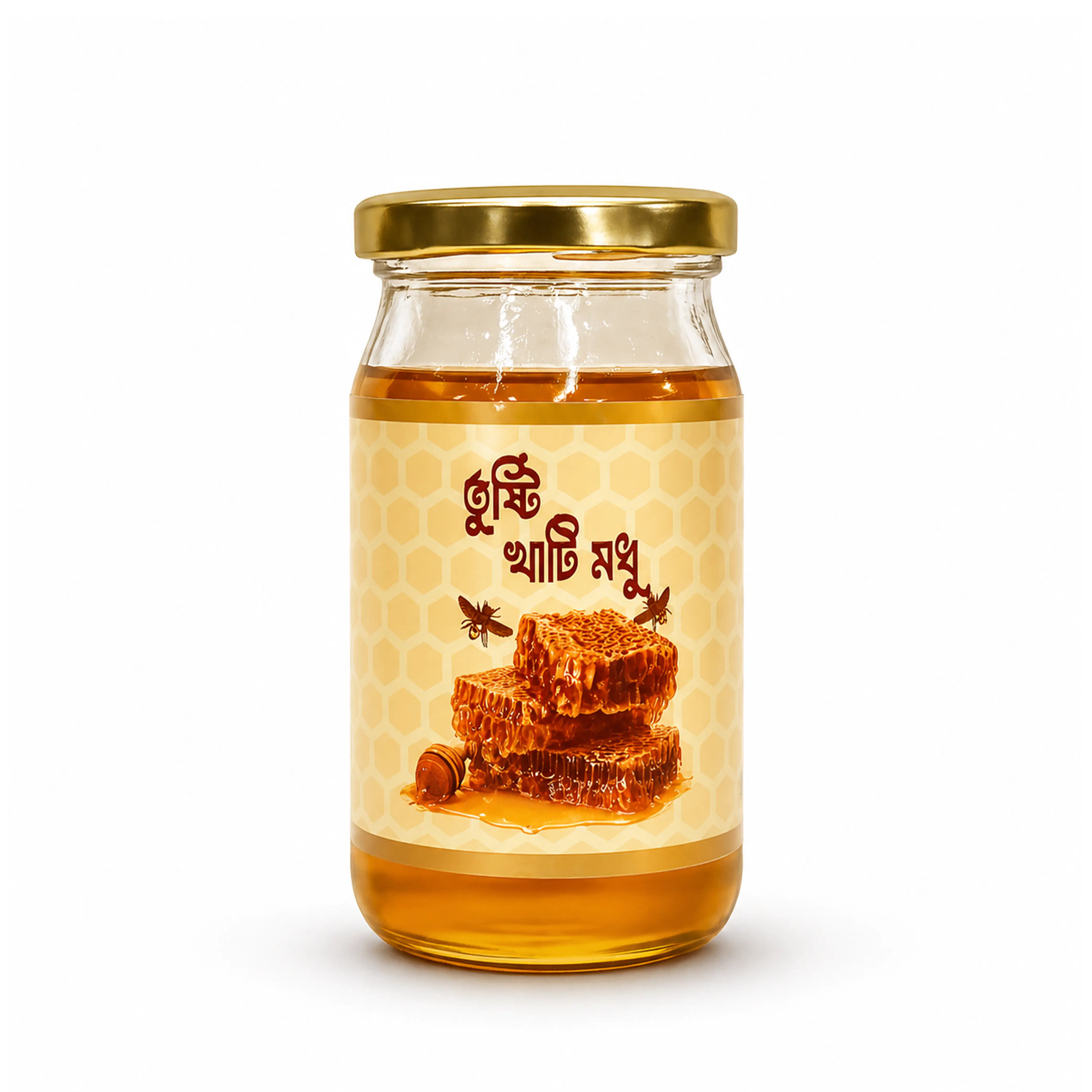 Mustard Flower Honey (সরিষা ফুলের মধু)400gm